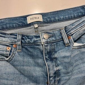 Pistola Lennon High Rise Crop Bootcut Jeans - Size 28